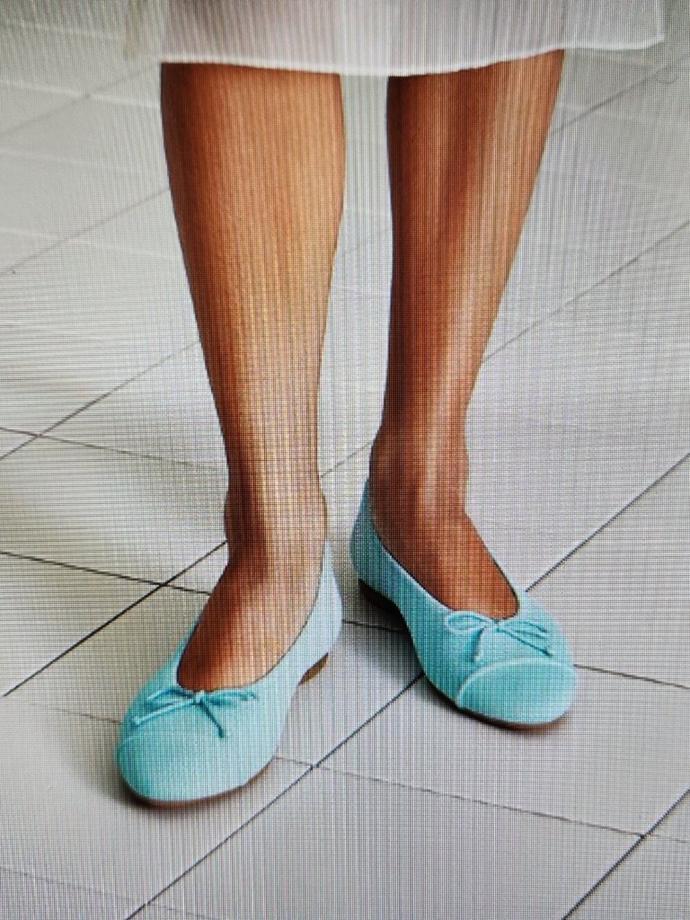 Vivaia "Tiana" Acqua Flats. NIB. Size EU 41/US 9.5